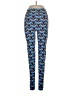 Boden Print Blue Leggings Size 4 - photo 1