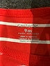 Carter's 100% Cotton Stripes Red Short Sleeve Onesie 6-9 MO / 9 MO - photo 3