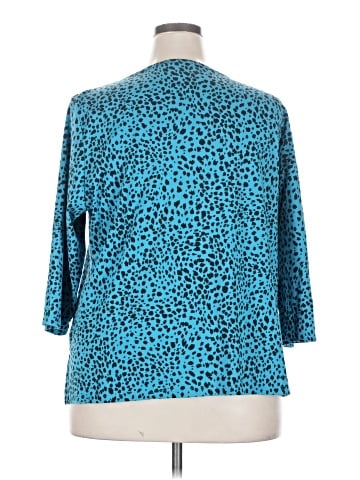 Draper's & Damon's 3/4 Sleeve Top (view 2)