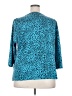 Draper's & Damon's Teal 3/4 Sleeve Top Size 2X - photo 2
