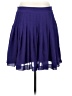 Gap 100% Polyester Solid Purple Casual Skirt Size 4 - photo 2