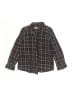 Bonpoint 100% Cotton Plaid Green Long Sleeve Button-Down Shirt Size 6 - photo 1