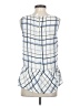 Elle Blue Sleeveless Blouse Size S - photo 2