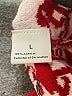 Unbranded 100% Acrylic Print Red Pullover Sweater Size L - photo 7