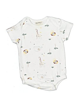 Rabbit Bear Short Sleeve Onesie