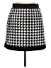 Shein Houndstooth Black Casual Skirt Size 6 - photo 2