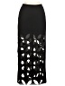 Shein 100% Polyester Black Formal Skirt Size 6 - photo 1