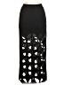 Shein 100% Polyester Black Formal Skirt Size 6 - photo 2