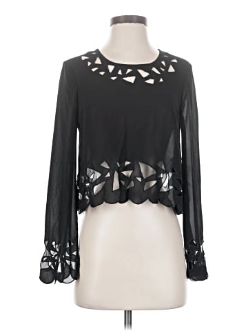L'Amour Nanette Lepore Long Sleeve Blouse (view 1)