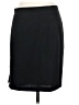 Gap 100% Polyester Solid Black Formal Skirt Size 4 - photo 2
