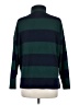 Blu Pepper Stripes Green Turtleneck Sweater Size M - photo 2