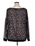 Barbie 100% Polyester Black Long Sleeve Blouse Size 1X - photo 2