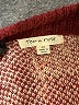 Tea n Rose Plaid Burgundy Pullover Sweater Size 2X - photo 7