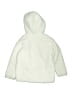 Old Navy 100% Polyester Solid Ivory Coat Size 5T - photo 2