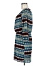City Triangles 100% Polyester Print Blue Casual Dress Size M - photo 5