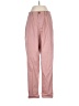 One 5 One Solid Pink Casual Pants Size S - photo 1