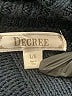 Decree 100% Acrylic Black Cardigan Size L - photo 7