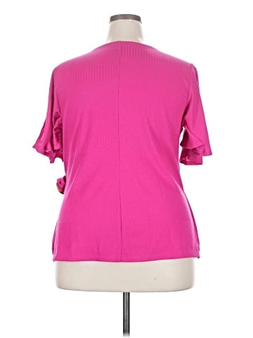 Worthington Short Sleeve Blouse (view 2)