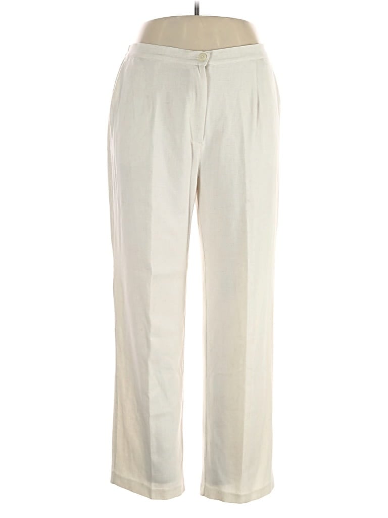 Pre-owned Draper's & Damon's Casual Pants In Ivory