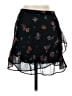 Vero Moda 100% Polyester Floral Black Casual Skirt Size XS - photo 1