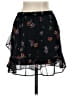 Vero Moda 100% Polyester Floral Black Casual Skirt Size XS - photo 2