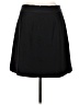 Gap 100% Polyester Solid Black Casual Skirt Size 6 - photo 2