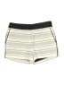 Ann Taylor LOFT Stripes Ivory Shorts Size 2 - photo 1