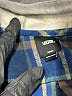 Vans 100% Cotton Plaid Blue Jacket Size S (youth) - photo 3