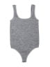 colsie Gray Bodysuit Size S - photo 1