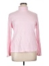 Basic Editions 100% Cotton Pink Long Sleeve Turtleneck Size XL - photo 1