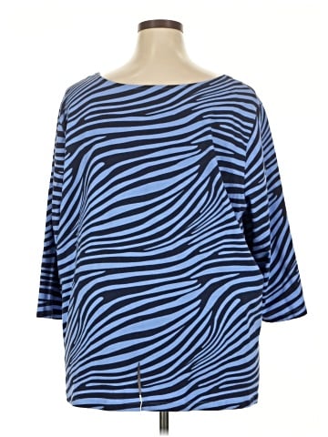 Jessica London 3/4 Sleeve T-Shirt (view 2)