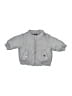 Baby Gap 100% Cotton Solid Gray Jacket Size 0-3 mo - 3-6 mo - photo 1