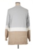 Lane Bryant 100% Acrylic Color Block Gray Pullover Sweater Size 14 - 16 Plus - photo 2