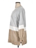 Lane Bryant 100% Acrylic Color Block Gray Pullover Sweater Size 14 - 16 Plus - photo 5