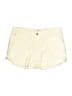 Levi's 100% Cotton Solid Ivory Khaki Shorts Size 6 - photo 1