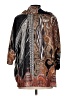 Chico's 100% Polyester Paisley Brown 3/4 Sleeve Top Size Lg (2) - photo 2