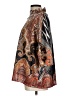 Chico's 100% Polyester Paisley Brown 3/4 Sleeve Top Size Lg (2) - photo 5