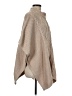 Cupcakes & Cashmere Tan Poncho Size M - photo 4