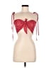 Polly 100% Polyester Red Sleeveless Top Size 8 - photo 1