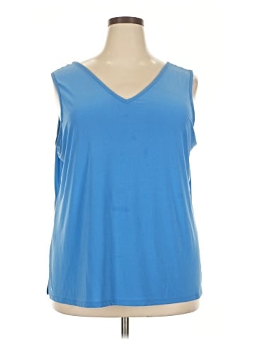 Nina Leonard Sleeveless T-Shirt (view 1)
