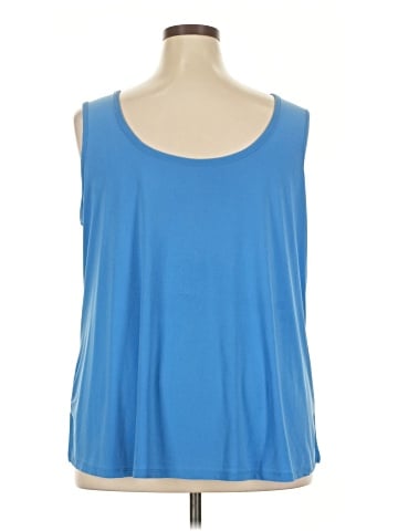 Nina Leonard Sleeveless T-Shirt (view 2)