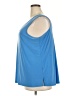 Nina Leonard Blue Sleeveless T-Shirt Size 2X - photo 5