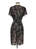 Unbranded Hearts Black Casual Dress Size S (estimated) - photo 2