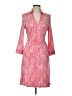 PaperWhite 100% Rayon Paisley Pink Cocktail Dress Size L - photo 1