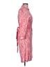 PaperWhite 100% Rayon Paisley Pink Cocktail Dress Size L - photo 4