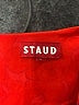 STAUD Hearts Red Cocktail Dress Size 2 - photo 7