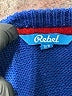 Rebel 100% Acrylic Polka Dots Blue Pullover Sweater Size 5 - 6 - photo 3
