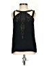 Burning Torch 100% Silk Black Sleeveless Silk Top Size XXS - photo 1