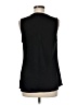 alex & lili 100% Polyester Black Sleeveless Blouse Size M - photo 2