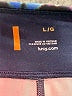lucy Print Blue Leggings Size L - photo 7